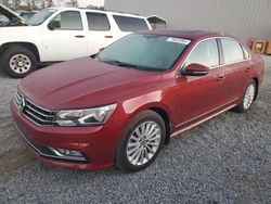 Flood-damaged cars for sale at auction: 2016 Volkswagen Passat SE