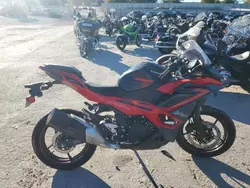 Salvage cars for sale from Copart Bridgeton, MO: 2024 Kawasaki EX500 A