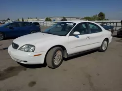 Salvage cars for sale at Bakersfield, CA auction: 2002 Mercury Sable GS