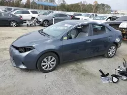 Salvage cars for sale at China Grove, NC auction: 2016 Toyota Corolla L