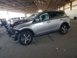 Salvage cars for sale from Copart Phoenix, AZ: 2017 Toyota Rav4 XLE