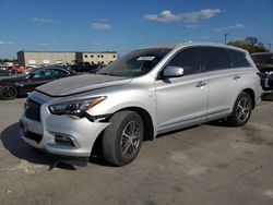 Infiniti salvage cars for sale: 2019 Infiniti QX60 Luxe