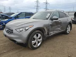 Salvage cars for sale at Elgin, IL auction: 2010 Infiniti FX35