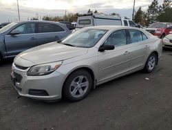 Chevrolet Malibu salvage cars for sale: 2016 Chevrolet Malibu Limited LS