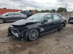 Salvage cars for sale from Copart Homestead, FL: 2024 Toyota Camry SE Night Shade