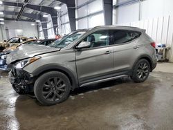 Salvage cars for sale at Ham Lake, MN auction: 2017 Hyundai Santa FE Sport