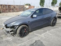 Carros salvage sin ofertas aún a la venta en subasta: 2022 Tesla Model Y