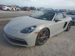 Flood-damaged cars for sale at auction: 2018 Porsche Boxster S