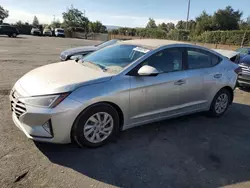 Salvage cars for sale at San Martin, CA auction: 2020 Hyundai Elantra SE