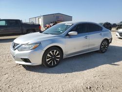 Salvage cars for sale from Copart Amarillo, TX: 2018 Nissan Altima 2.5