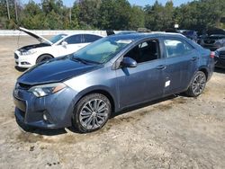 Salvage cars for sale from Copart Midway, FL: 2015 Toyota Corolla L