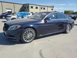 Mercedes-Benz salvage cars for sale: 2016 Mercedes-Benz S 550