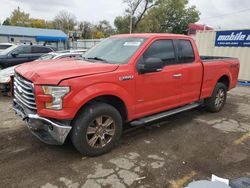 Salvage cars for sale from Copart Wichita, KS: 2016 Ford F150 Super Cab