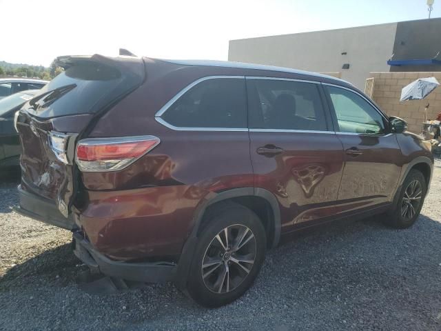 2016 Toyota Highlander XLE