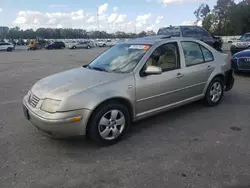 Salvage cars for sale at Dunn, NC auction: 2004 Volkswagen Jetta GLS