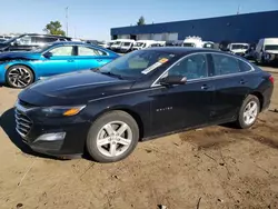 Salvage cars for sale at Woodhaven, MI auction: 2019 Chevrolet Malibu LS