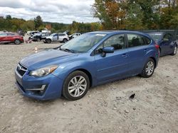 Salvage cars for sale at Candia, NH auction: 2016 Subaru Impreza Premium