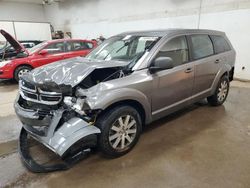 Salvage cars for sale at Davison, MI auction: 2013 Dodge Journey SE