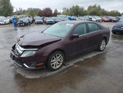 Salvage cars for sale at Woodburn, OR auction: 2012 Ford Fusion SEL