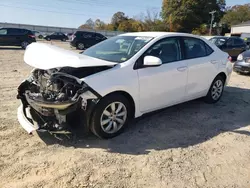 Salvage cars for sale from Copart Chatham, VA: 2016 Toyota Corolla L