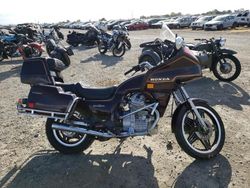 Salvage motorcycles for sale at Sacramento, CA auction: 1982 Honda GL500 I