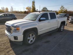 Salvage trucks for sale at Montreal Est, QC auction: 2014 GMC Sierra K1500 Denali