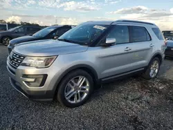 Salvage cars for sale at Riverview, FL auction: 2017 Ford Explorer Limited