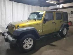 Salvage cars for sale at Ebensburg, PA auction: 2007 Jeep Wrangler X