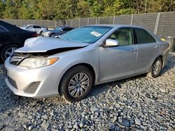 Salvage cars for sale at Waldorf, MD auction: 2012 Toyota Camry Base