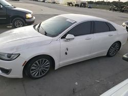 Salvage cars for sale at Riverview, FL auction: 2017 Lincoln MKZ Select