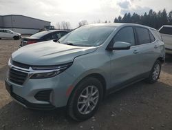 Salvage cars for sale at Leroy, NY auction: 2022 Chevrolet Equinox LT