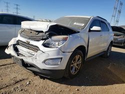 Salvage cars for sale at Elgin, IL auction: 2017 Chevrolet Equinox LT