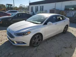 Ford Vehiculos salvage en venta: 2017 Ford Fusion Titanium