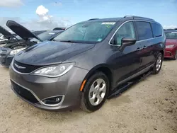 Chrysler salvage cars for sale: 2017 Chrysler Pacifica Touring L Plus