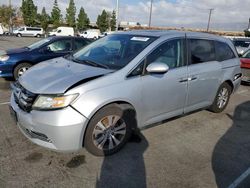 Salvage cars for sale at Rancho Cucamonga, CA auction: 2014 Honda Odyssey EXL