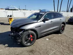 Salvage cars for sale from Copart Van Nuys, CA: 2019 Jaguar F-PACE Premium