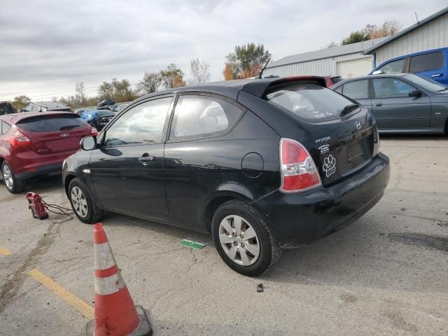 2010 Hyundai Accent Blue