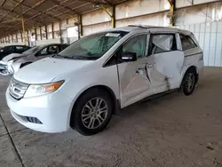 Salvage cars for sale at Phoenix, AZ auction: 2012 Honda Odyssey EX