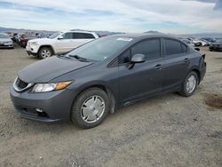 Honda salvage cars for sale: 2013 Honda Civic HF