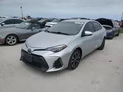 Flood-damaged cars for sale at auction: 2019 Toyota Corolla L