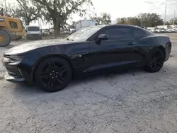 Salvage cars for sale at Riverview, FL auction: 2017 Chevrolet Camaro LT