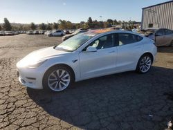 Carros salvage sin ofertas aún a la venta en subasta: 2018 Tesla Model 3