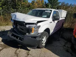 Salvage trucks for sale at Woodhaven, MI auction: 2018 Ford F150 Super Cab