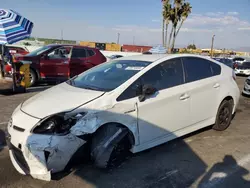 Salvage cars for sale at Van Nuys, CA auction: 2015 Toyota Prius