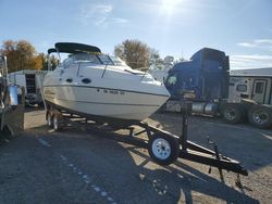 Salvage boats for sale at Woodhaven, MI auction: 2001 Stingray Boat With Trailer