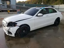 Vehiculos salvage en venta de Copart Spartanburg, SC: 2017 Mercedes-Benz C 300 4matic