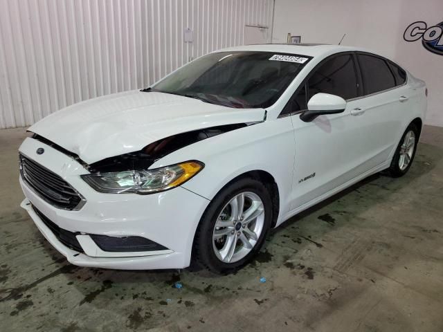 2018 Ford Fusion SE Hybrid