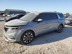 Salvage cars for sale at Kansas City, KS auction: 2024 KIA Carnival EX