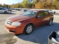 Salvage cars for sale at Ellwood City, PA auction: 2012 Dodge Avenger SE