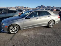 Salvage cars for sale at North Las Vegas, NV auction: 2013 Mercedes-Benz E 350